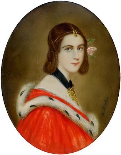現品限り一斉値下げ！ Portrait Artware | 1818-1846 Erskine Jane Lady of Miniature マイセン