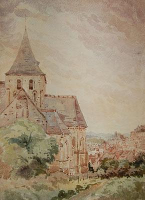 Saint Denis Church in Amboise | Artware Fine Art