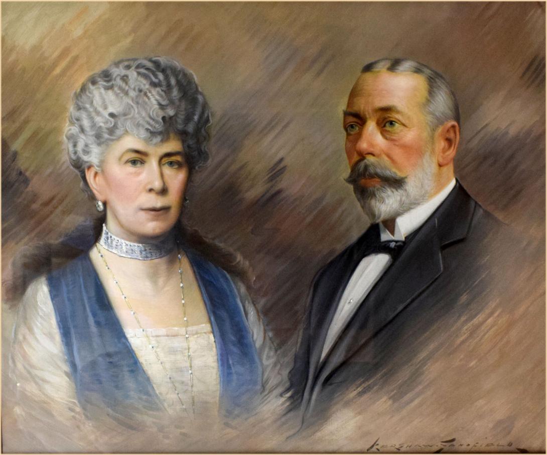 King George V, Queen Mary's Visit in the Downton Abbey Film Is